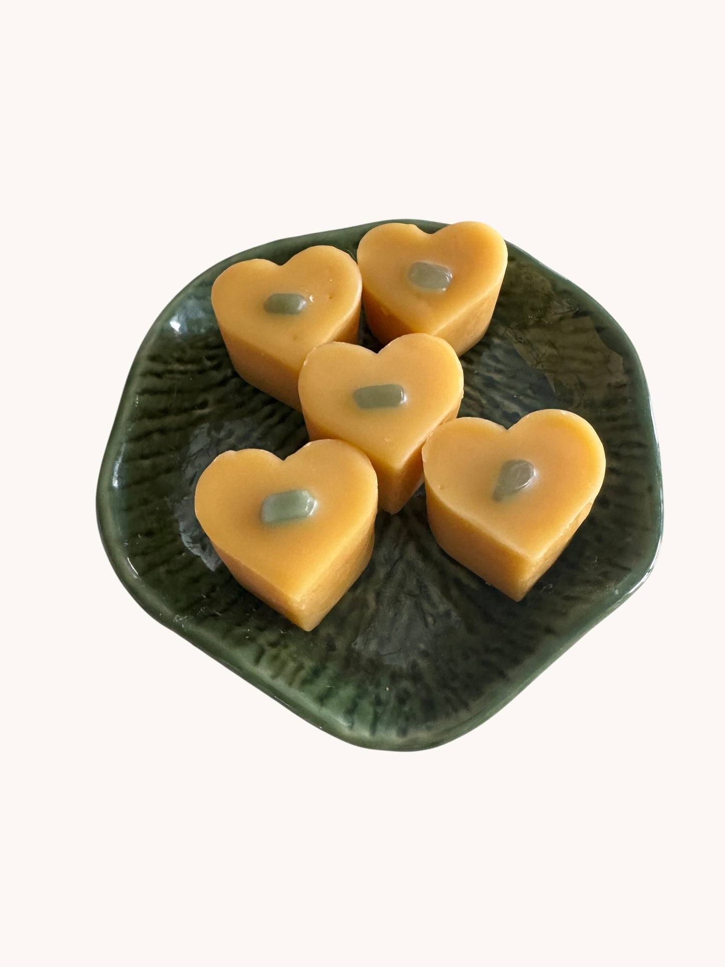 Cocco Rose Pure Home Wax Melts | Heart Beeswax Melts | Crystal Aromatherapy Wax Melts | Natural Home Fragrance