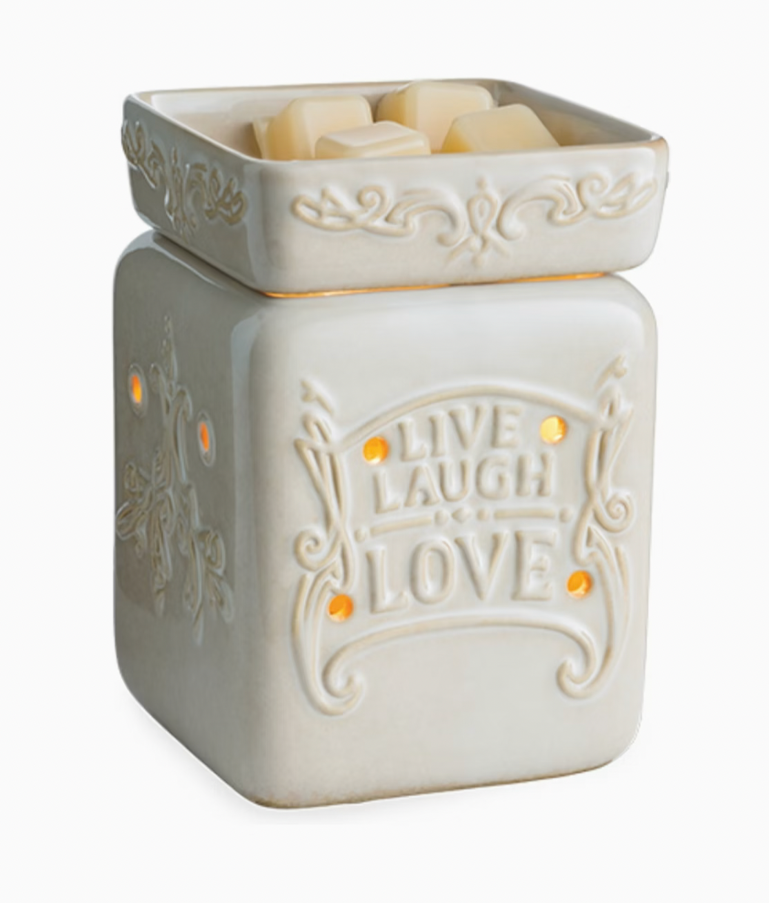 Candle Warmers® Live Laugh Love Electric Wax Warmer