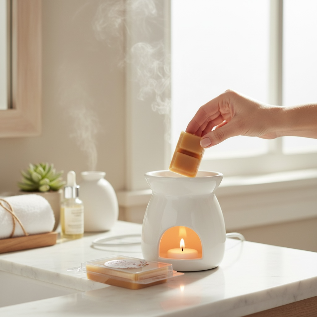Cocco Rose Luxury Spa Wax Melts | Natural Beeswax Aromatherapy  | Relaxing Essential Oil Blend