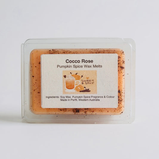 Pumpkin Spice GourmetSoy Wax Melts | Handmade | Cocco Rose