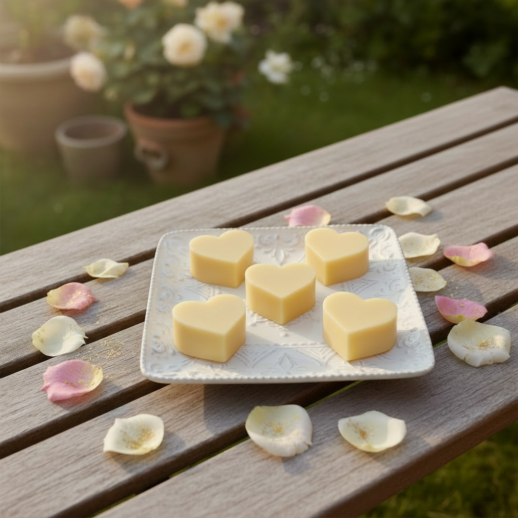 Aromatherapy Natural Wax Melts Beeswax Rose Essential Oil