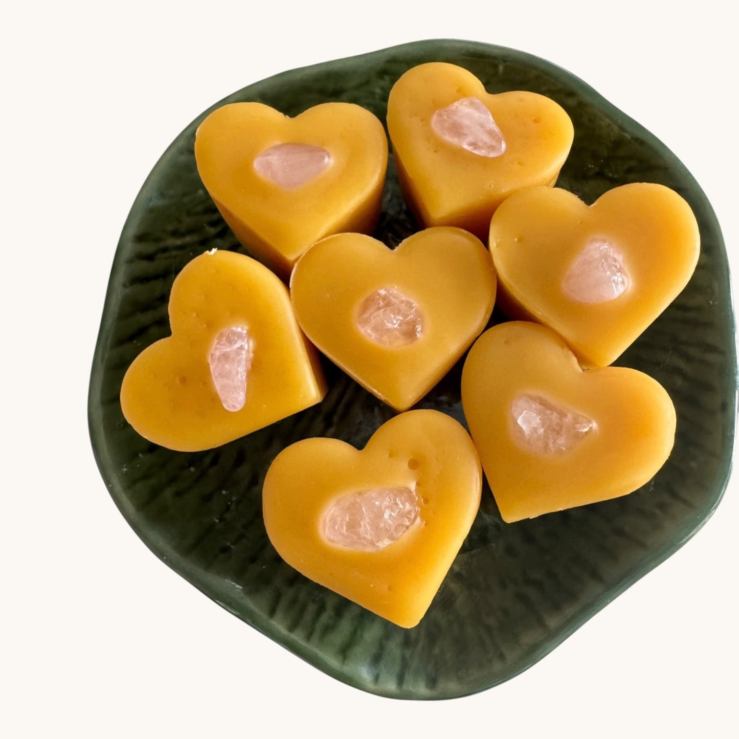 Cocco Rose Fresh Bloom Wax Melts | Rose Quartz Crystals