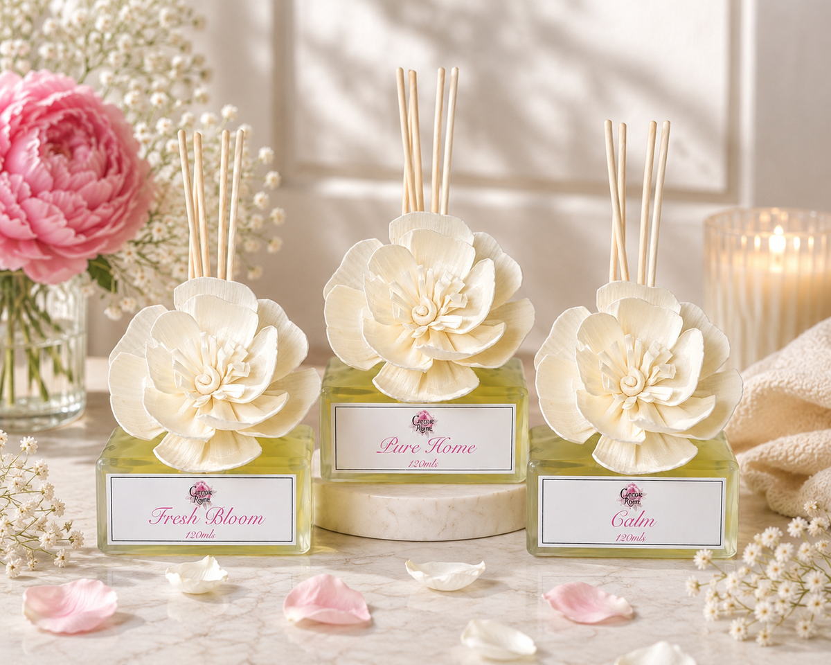 Botanical Reed Diffuser | Sola Flower & Premium Fragrance