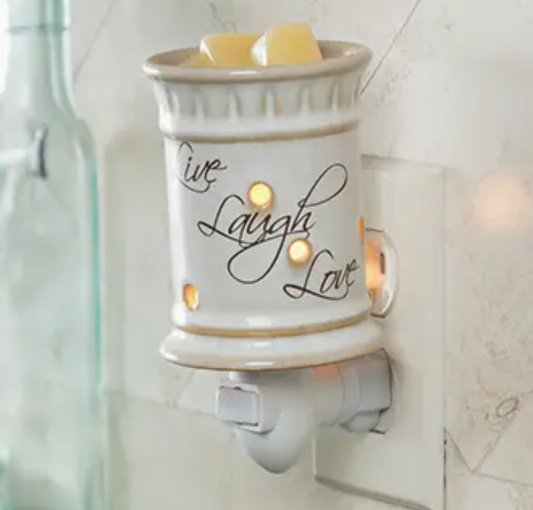 Candle Warmers® Live Laugh Love Plug-In Wax Warmer