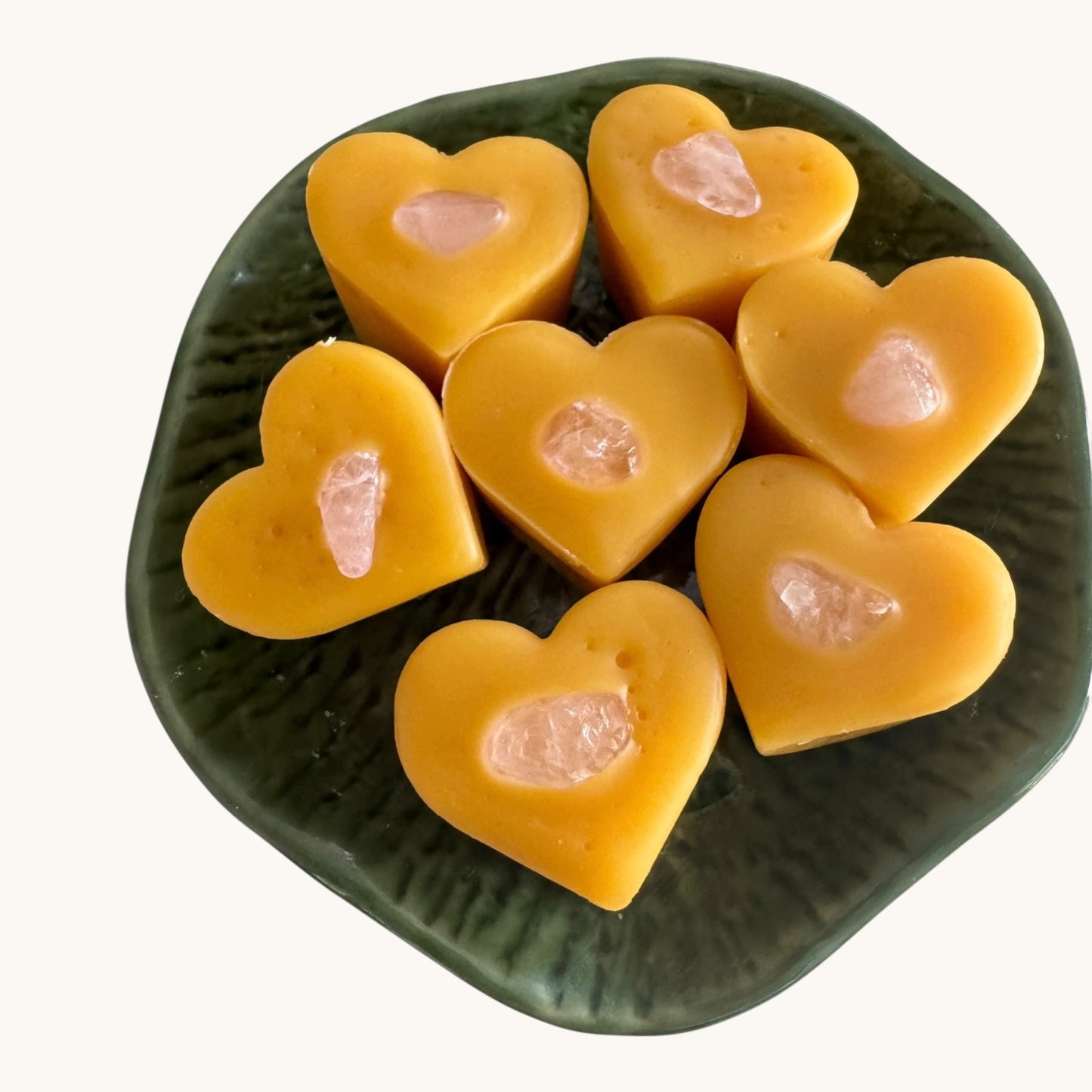 Cocco Rose Fresh Bloom Wax Melts | Rose Quartz Crystals
