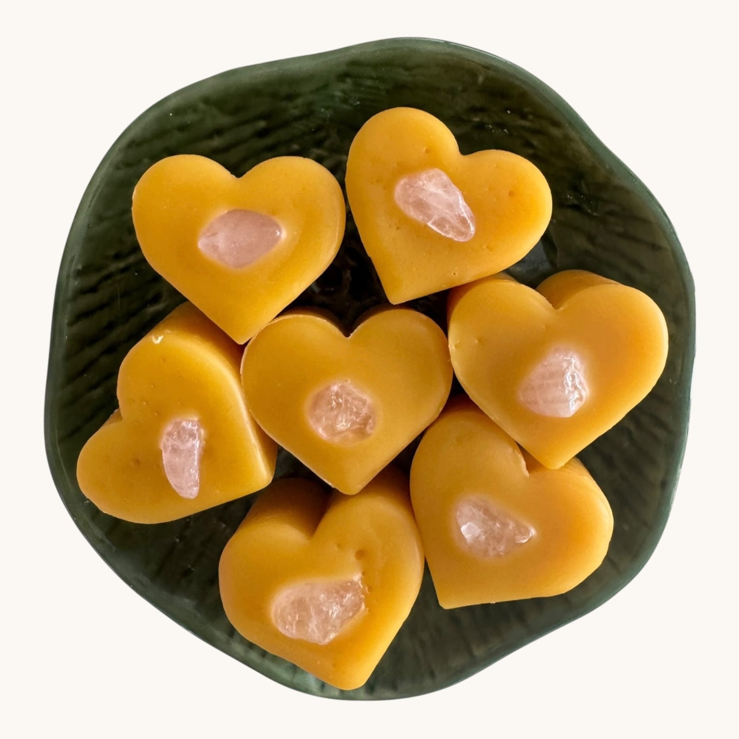 Cocco Rose Fresh Bloom Wax Melts | Rose Quartz Crystals
