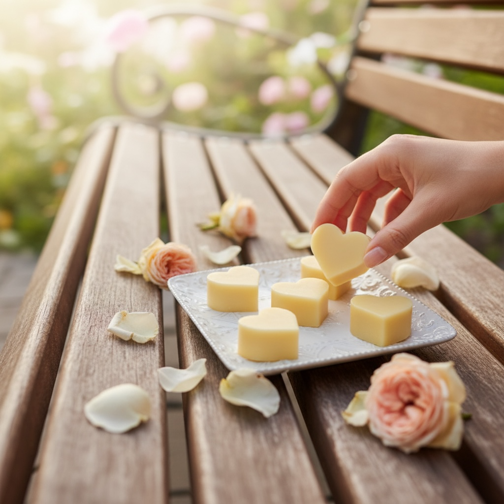 Aromatherapy Natural Wax Melts Beeswax Rose Essential Oil