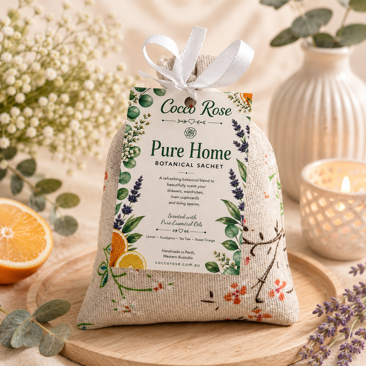 Botanical Sachets | Fresh Bloom, Sleep & Pure Home