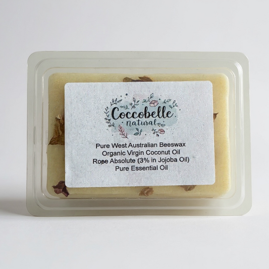 Rose Absolute Beeswax Melts | Natural Floral Aromatherapy Essential Oil Wax Melts | Handmade in Australia