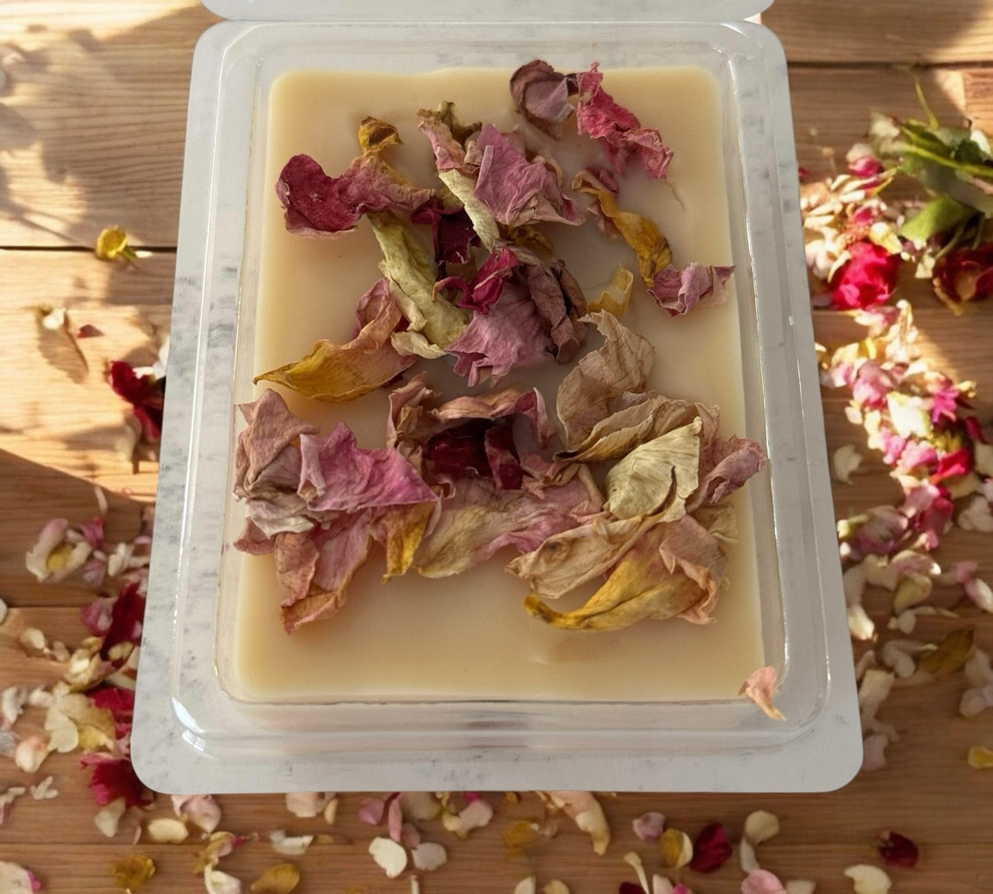 Rose Geranium Beeswax Melts | Floral Aromatherapy Essential Oil Wax Melts | Handmade in Australia