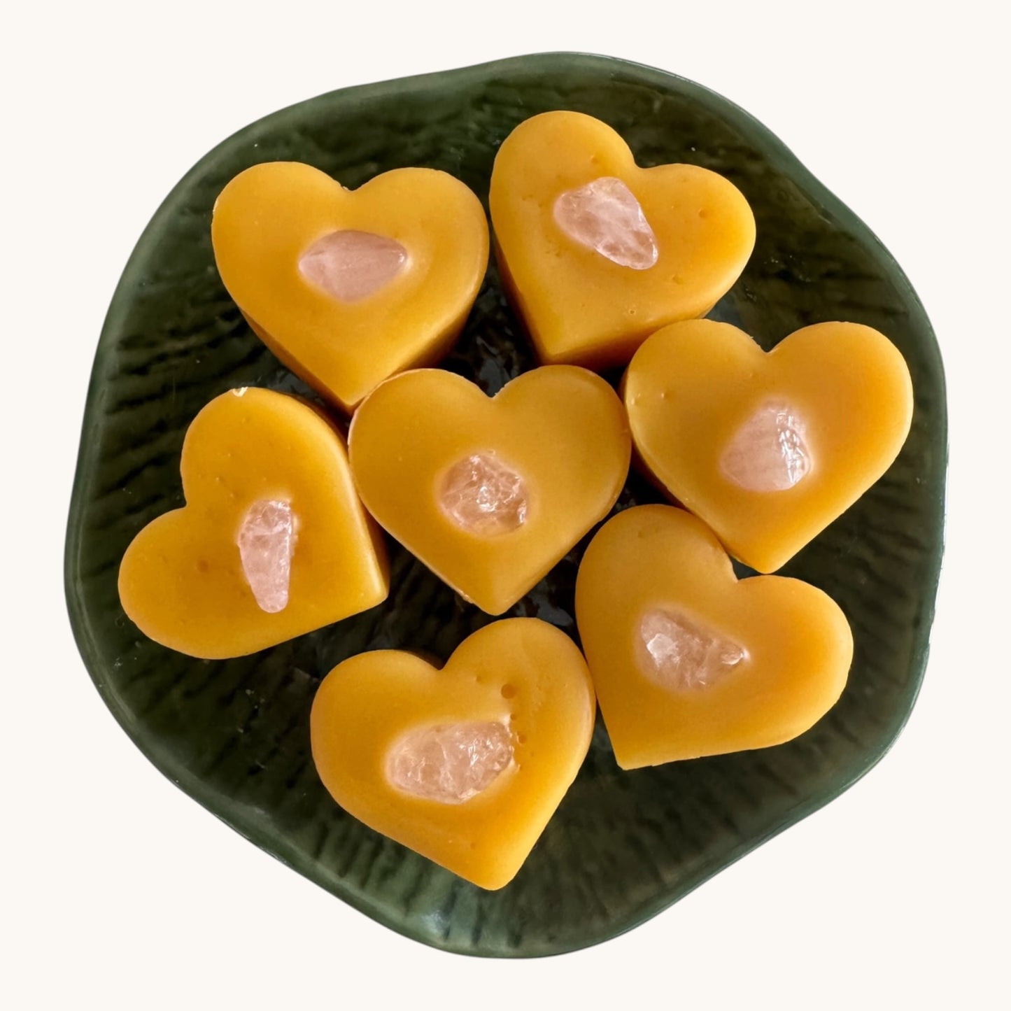 Cocco Rose Fresh Bloom Wax Melts | Rose Quartz Crystals
