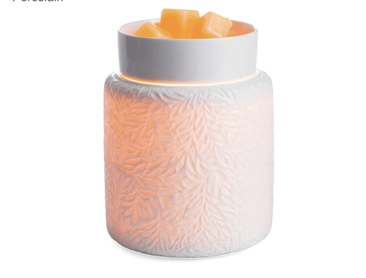 Candle Warmers® Botanical Ceramic Electric Wax Warmer