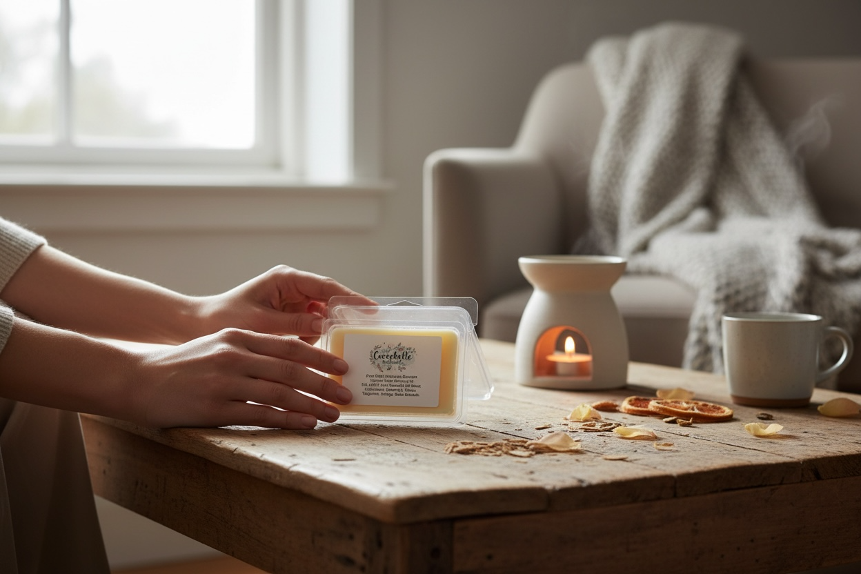 Peppermint Beeswax Melts | Natural Aromatherapy Essential Oil Wax Melts | Handmade in Australia