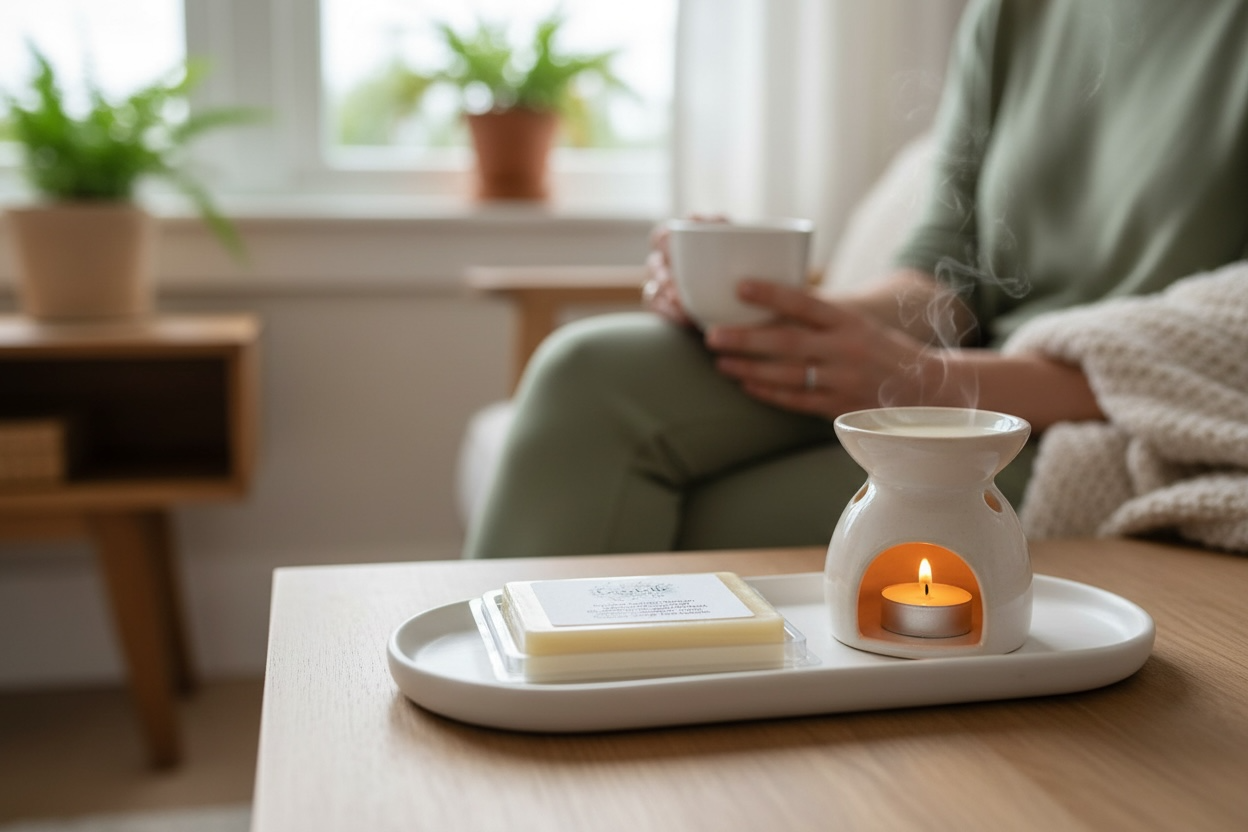 Ylang Ylang Lavender Lemon Beeswax Melts Natural Armoatherapy Essential Oil Wax Melts Handmade in Australia