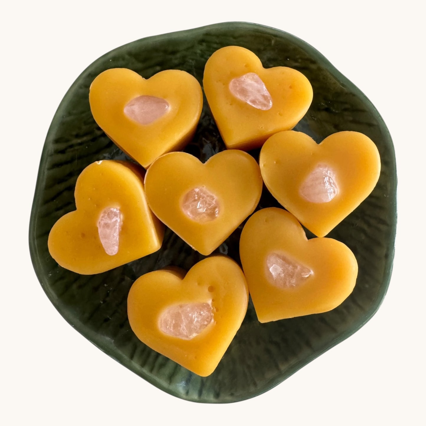Cocco Rose Fresh Bloom Wax Melts | Rose Quartz Crystals