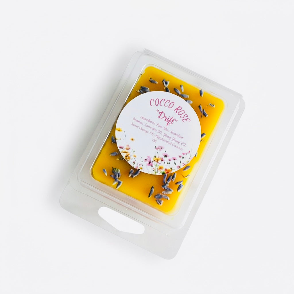 Cocco Rose Drift Wax Melts | Natural Beeswax Aromatherapy Blend