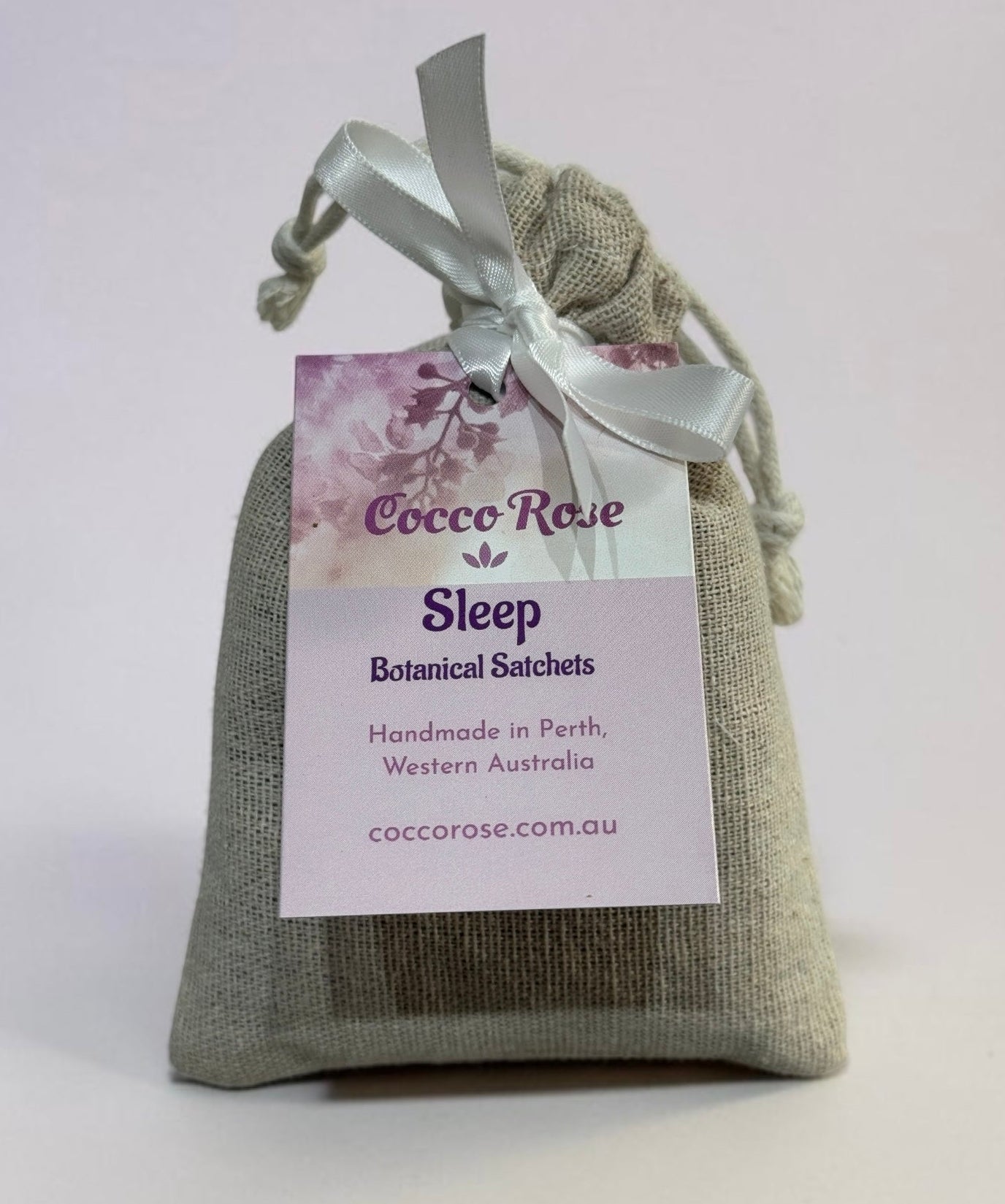 Cocco Rose Botanical Sachets | Fresh Bloom, Sleep & Pure Home | Natural Aromatherapy Sachets
