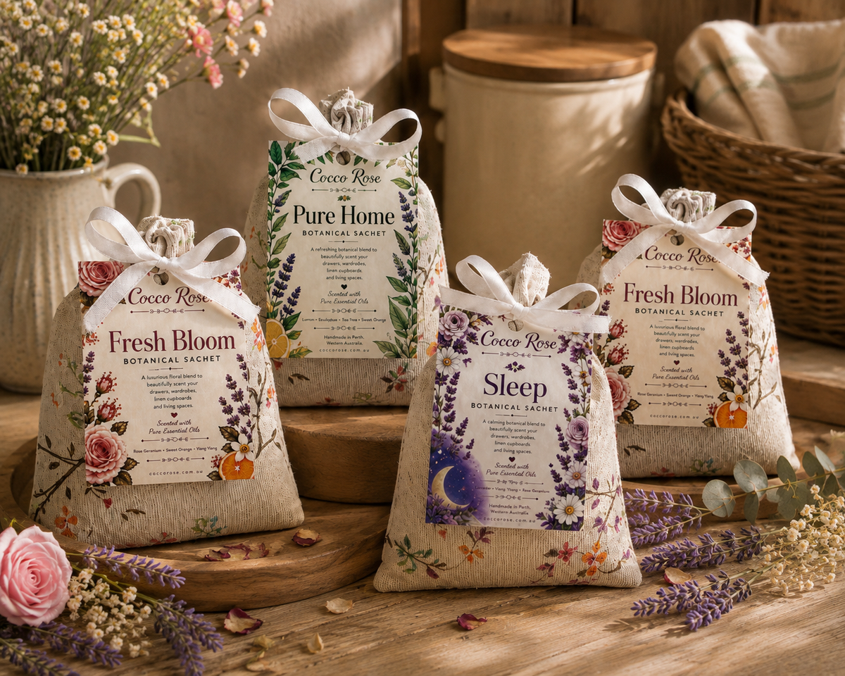 Botanical Sachets | Fresh Bloom, Sleep & Pure Home