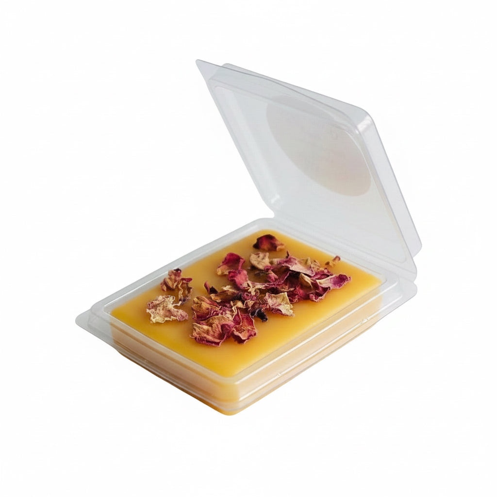 Cocco Rose Calm Wax Melts | Rose Geranium, Lavender Essential Oils, Natural Beeswax