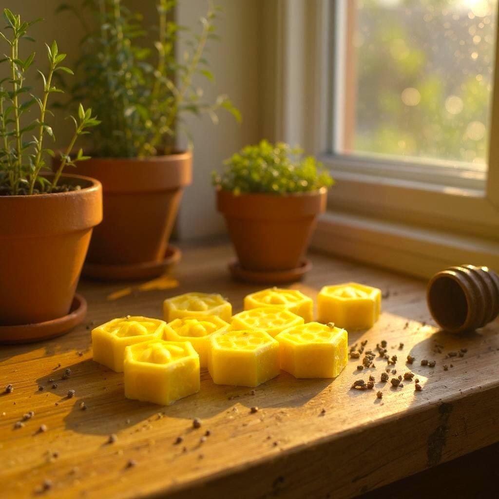 Aromatherapy Beeswax Melts – Pure Essential Oils (Breathe Easy, Happy Place, Relax, Sweet Orange, Blissed Out) | Cocco Rose