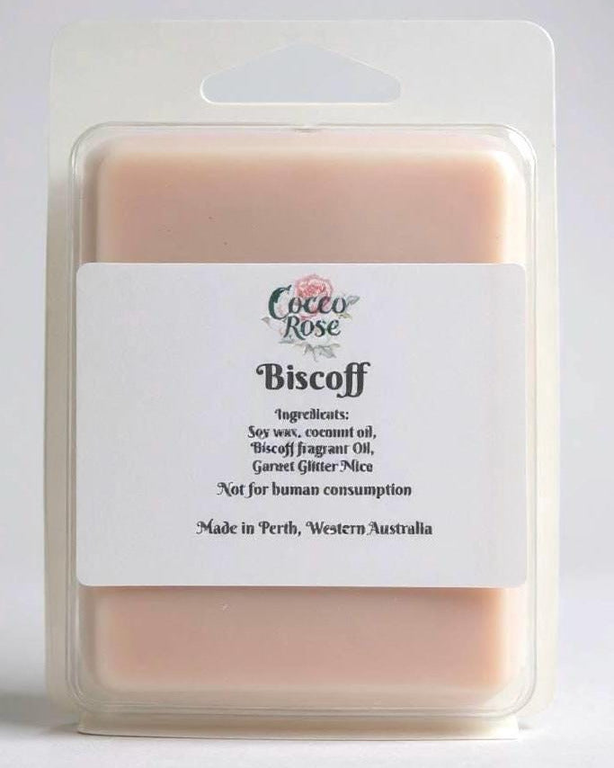 Gourmet Soy Wax Melts – Biscoff Fragrance | Cocco Rose