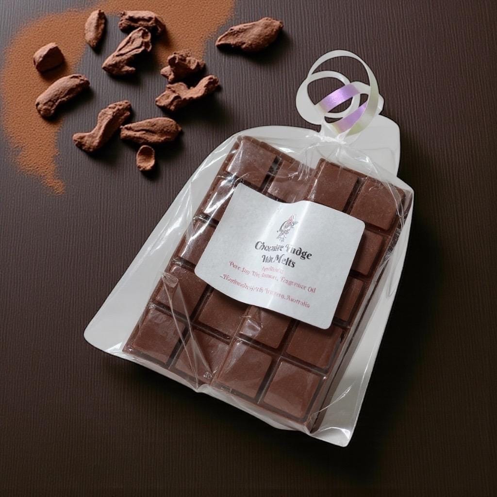 Gourmet Soy Wax Melts – Chocolate Fudge Fragrance | Cocco Rose