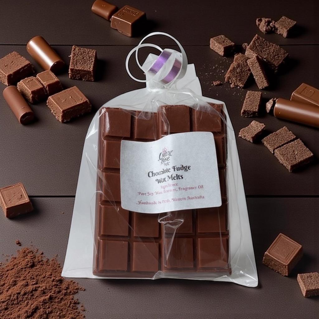 Gourmet Soy Wax Melts – Chocolate Fudge Fragrance | Cocco Rose