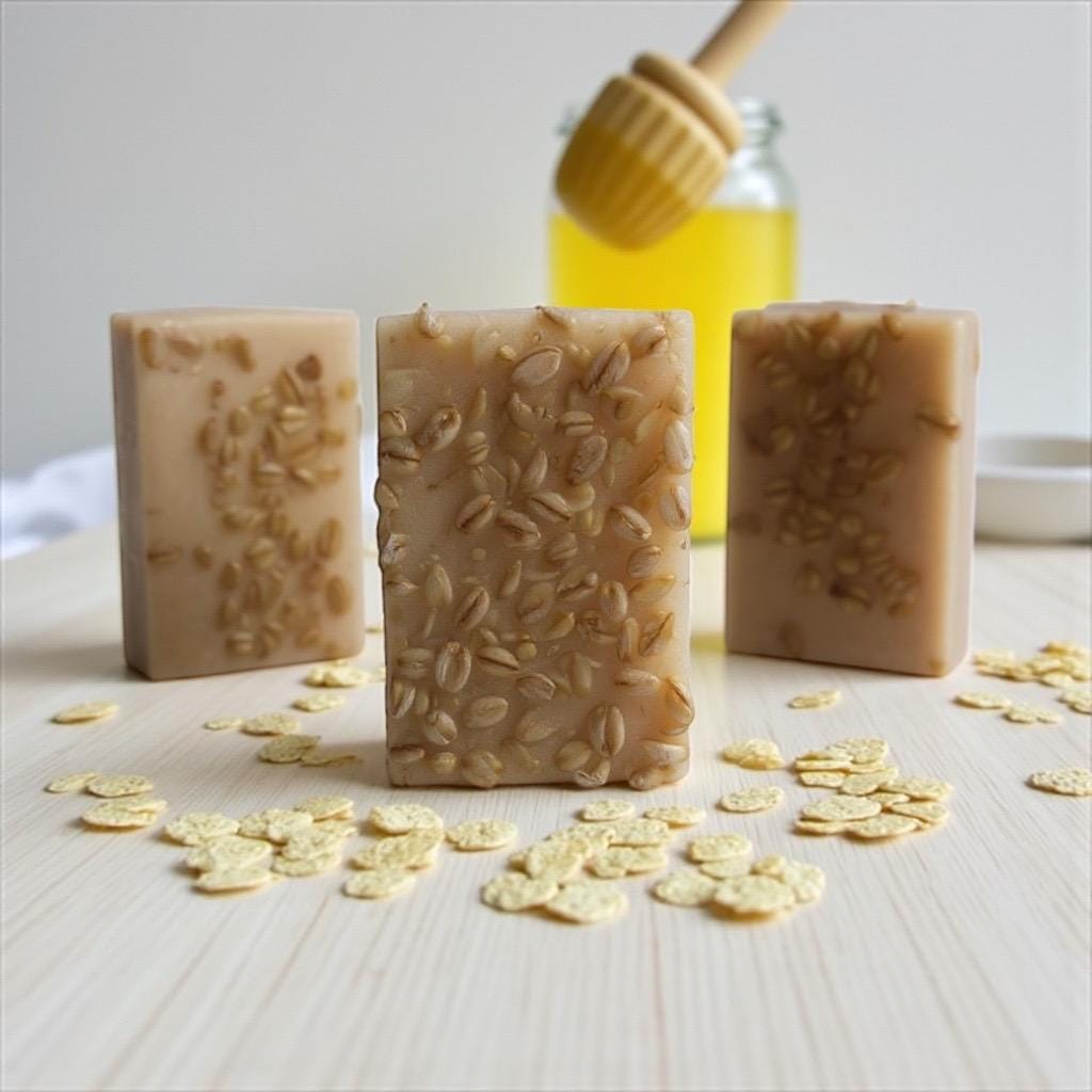 Handmade Whole Oats & Manuka Honey Soap | Cocco Rose
