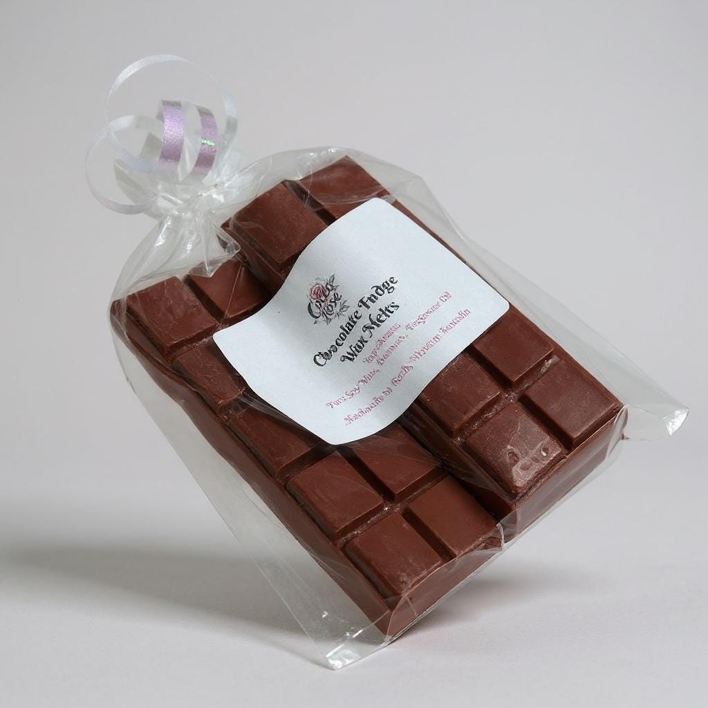 Gourmet Soy Wax Melts – Chocolate Fudge Fragrance | Cocco Rose
