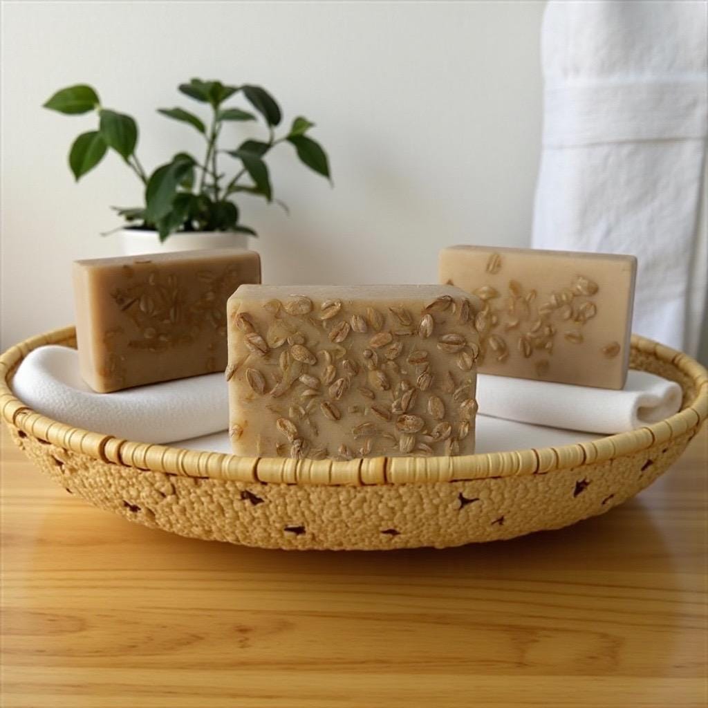 Handmade Whole Oats & Manuka Honey Soap | Cocco Rose