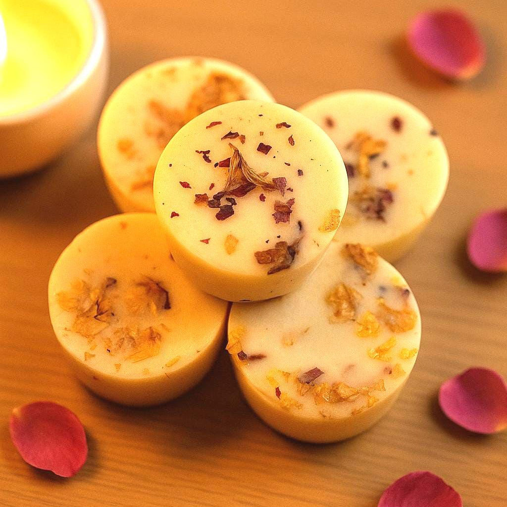 Aromatherapy Beeswax Melts – Rose Essential Oil (Coccobelle Natural Range) | Cocco Rose