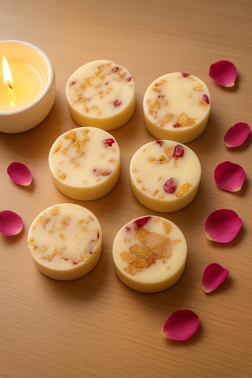 Aromatherapy Beeswax Melts – Rose Essential Oil (Coccobelle Natural Range) | Cocco Rose