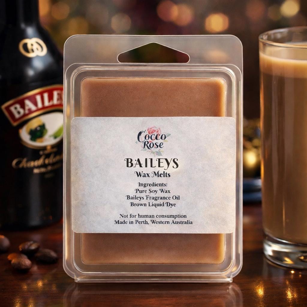 Baileys Gourmet Soy Wax Melts | Irish Cream Chocolate Scent | Sweet Dessert Wax Melts | Handmade in Australia