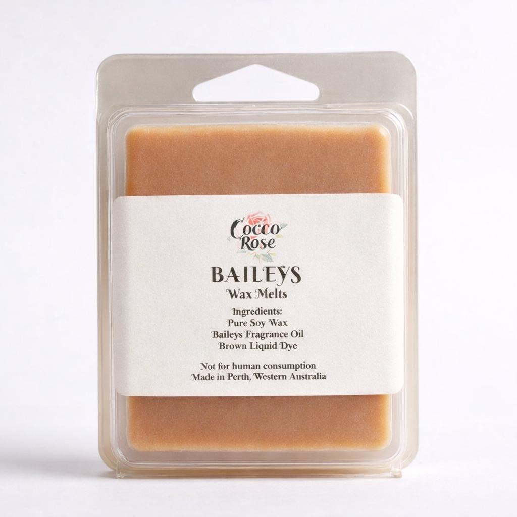 Baileys Gourmet Soy Wax Melts | Irish Cream Chocolate Scent | Sweet Dessert Wax Melts | Handmade in Australia