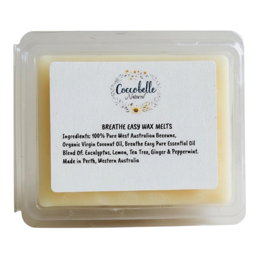 Breathe Easy Beeswax Melts | Fresh Essential Oil Wax Melts | Handmade in Australia
