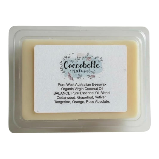 Balance Beeswax Melts | Natural Aromatherapy Essential Oil Wax Melts | Handmade in Australia