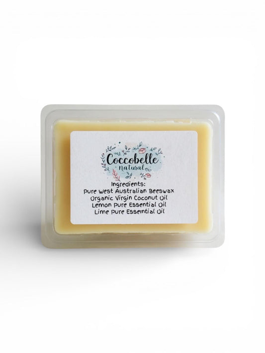 Lemon & Lime Beeswax Melts | Fresh Citrus Aromatherapy Essential Oil Wax Melts | Handmade in Australia