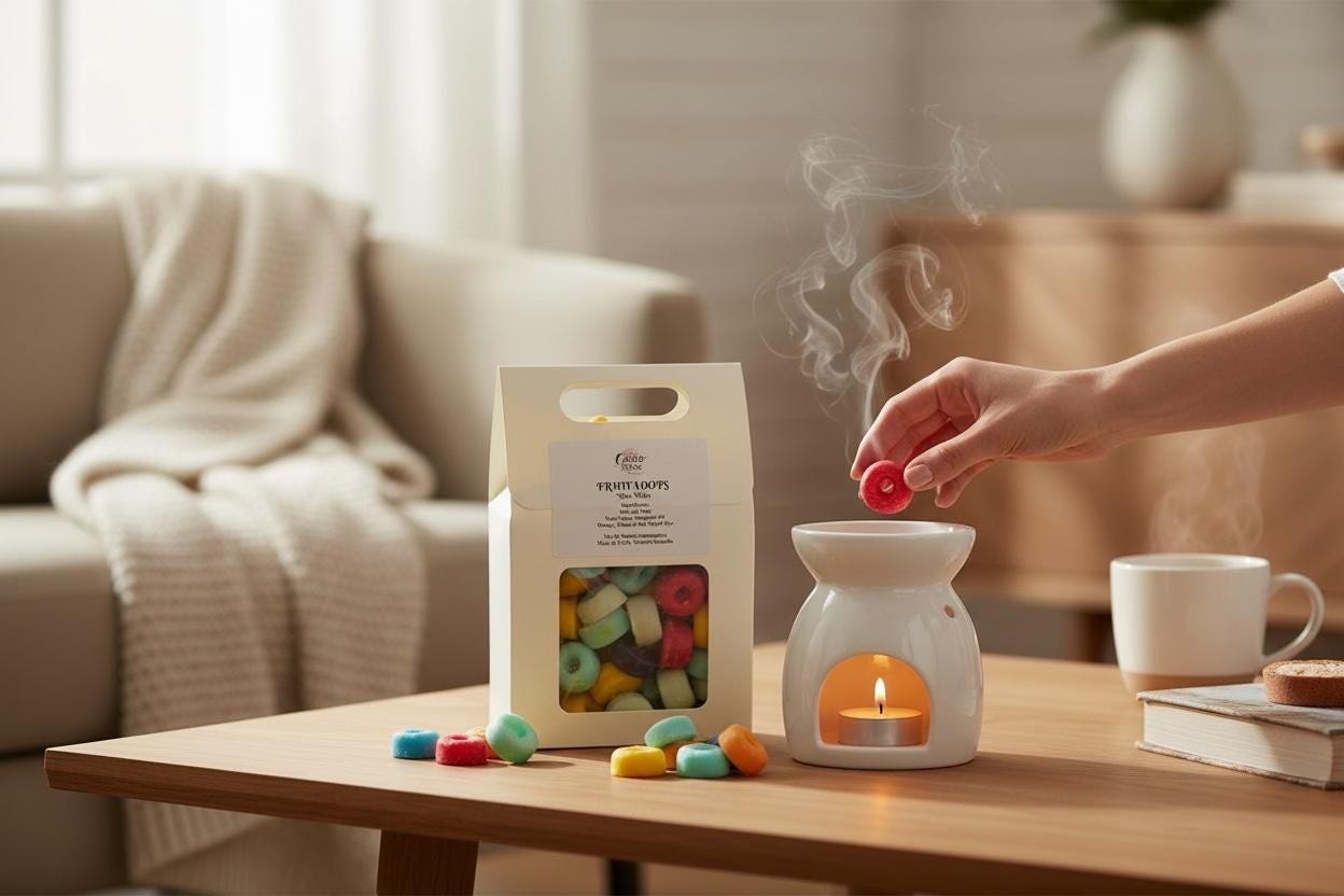 Fruit Loop Soy Wax Melts | Sweet Cereal Scent | 350g