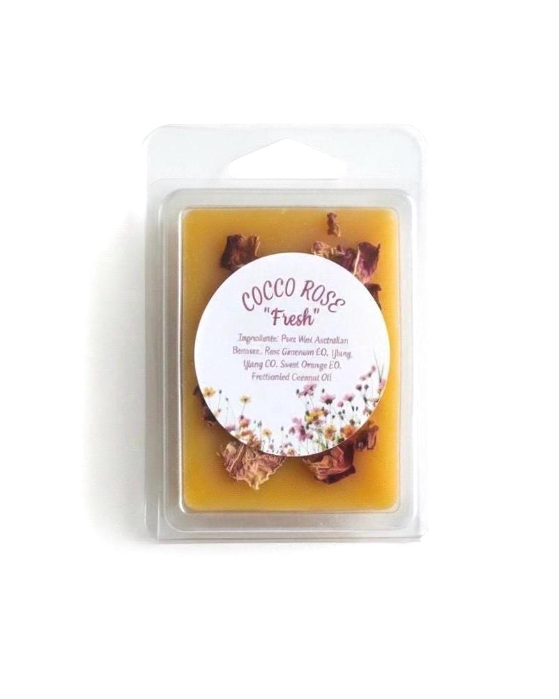 Cocco Rose Fresh Bloom Wax Melts | Natural Beeswax, Rose Geranium, Sweet Orange Essential Oils