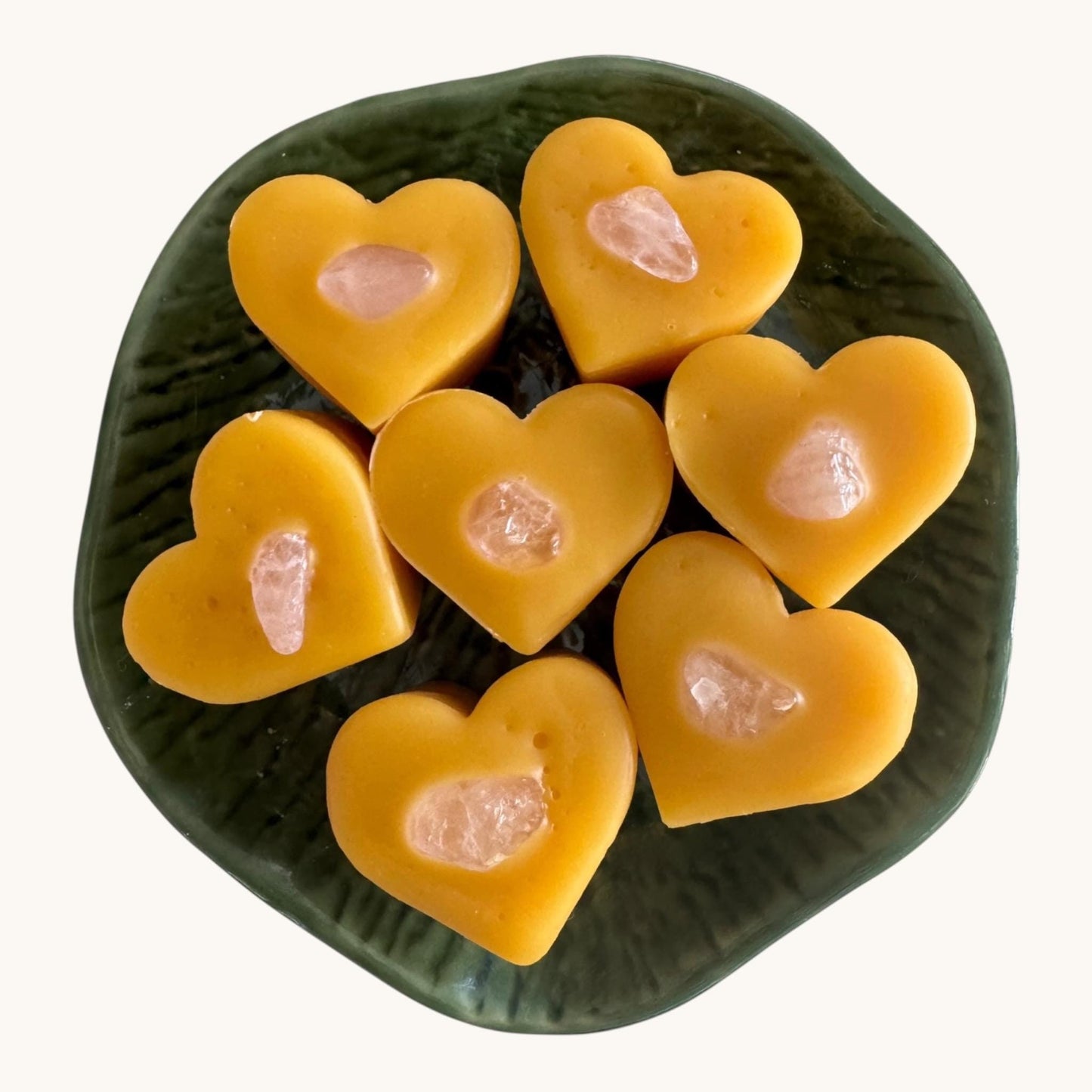 Cocco Rose Fresh Bloom Wax Melts | Rose Quartz Crystals