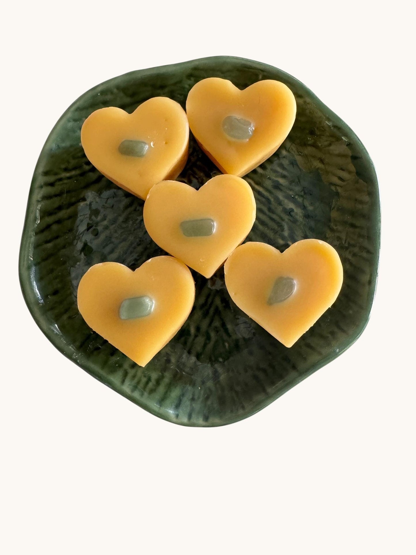 Cocco Rose Pure Home Wax Melts | Heart Beeswax Melts | Crystal Aromatherapy Wax Melts | Natural Home Fragrance