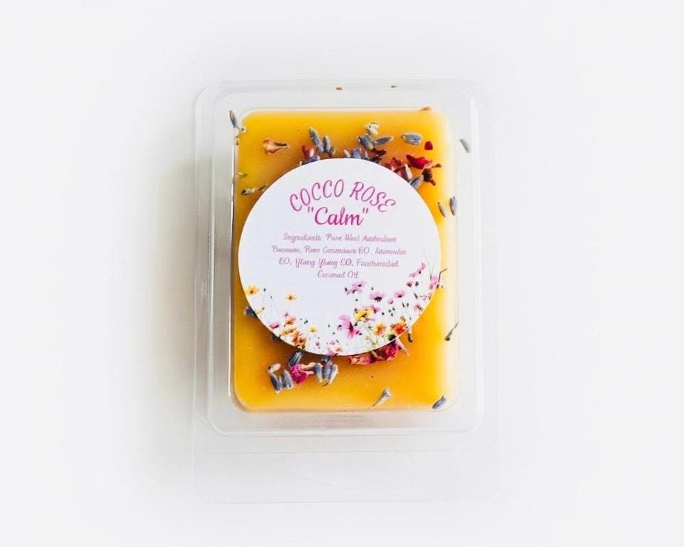Lavender Rose Beeswax Melts | Essential Oils | Floral Calming Self Care Gift | Handmade in Australia