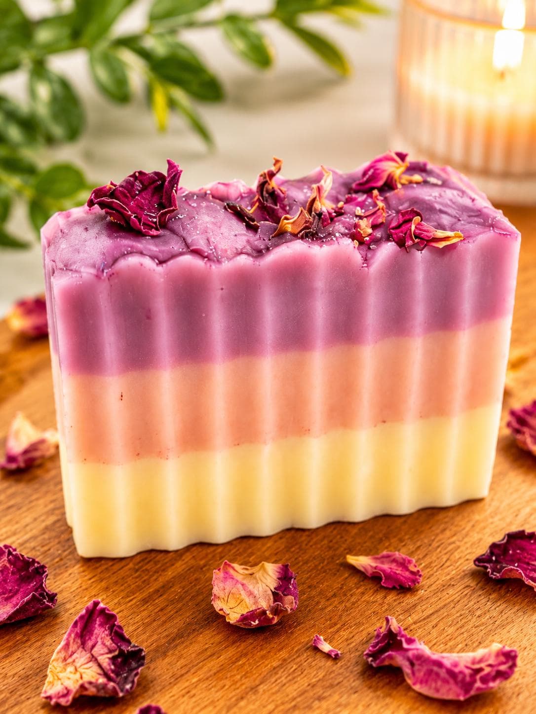 Floral Handmade Guest Soaps | Rose Geranium, Ylang Ylang Sweet Orange | Gifts | Made in Australia