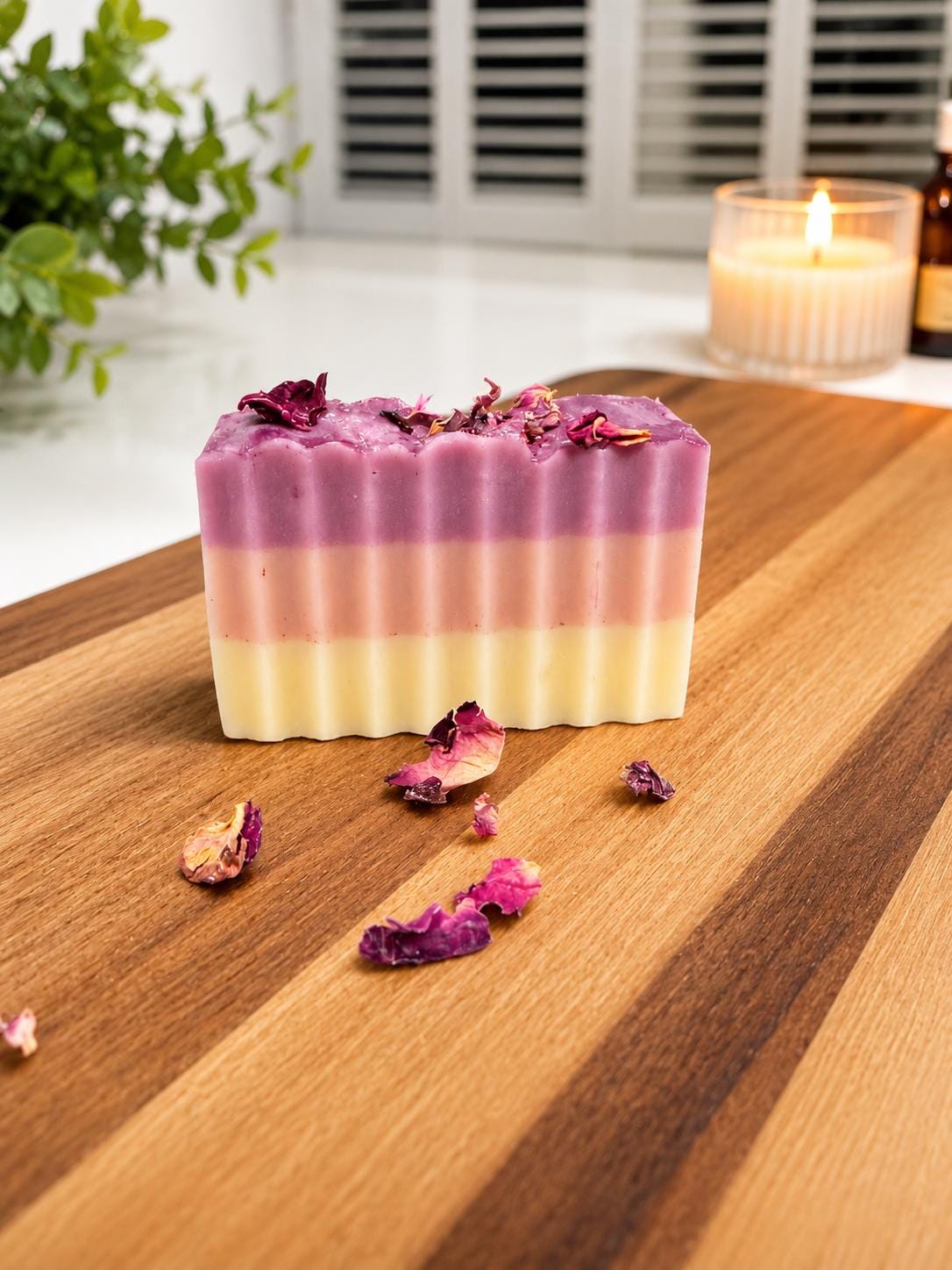 Floral Handmade Guest Soaps | Rose Geranium, Ylang Ylang Sweet Orange | Gifts | Made in Australia
