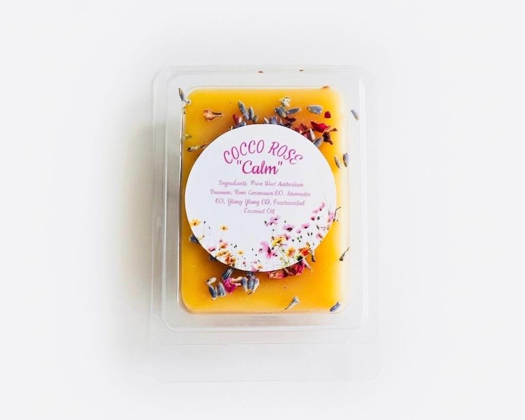 Lavender Rose Beeswax Melts | Essential Oils | Floral Calming Self Care Gift | Handmade in Australia