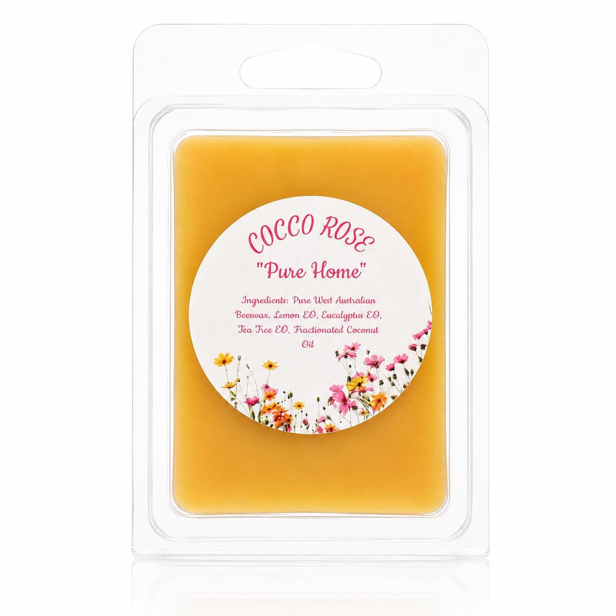 Eucalyptus Lemon Beeswax Melts | Essential Oils | Fresh Clean Home Fragrance | Housewarming Gift | Handmade in Australia
