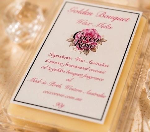 Tropical Beeswax Melts | Gardenia Pineapple Beeswax Melts | Floral Home Fragrance and Gifts | Handmade in Australia