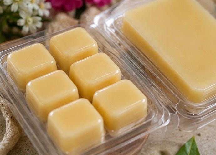 Relaxing Beeswax Melts |  Citrus Floral Home Fragrance | Spa Inspired Gifts | Handmade in Australia
