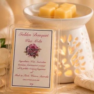 Tropical Beeswax Melts | Gardenia Pineapple Beeswax Melts | Floral Home Fragrance and Gifts | Handmade in Australia